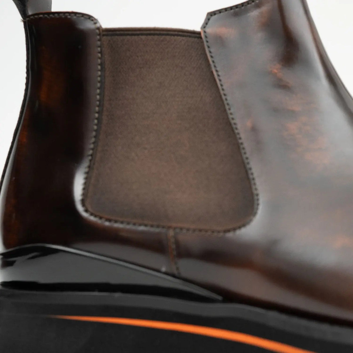 Burnished Chelsea Lug Boots