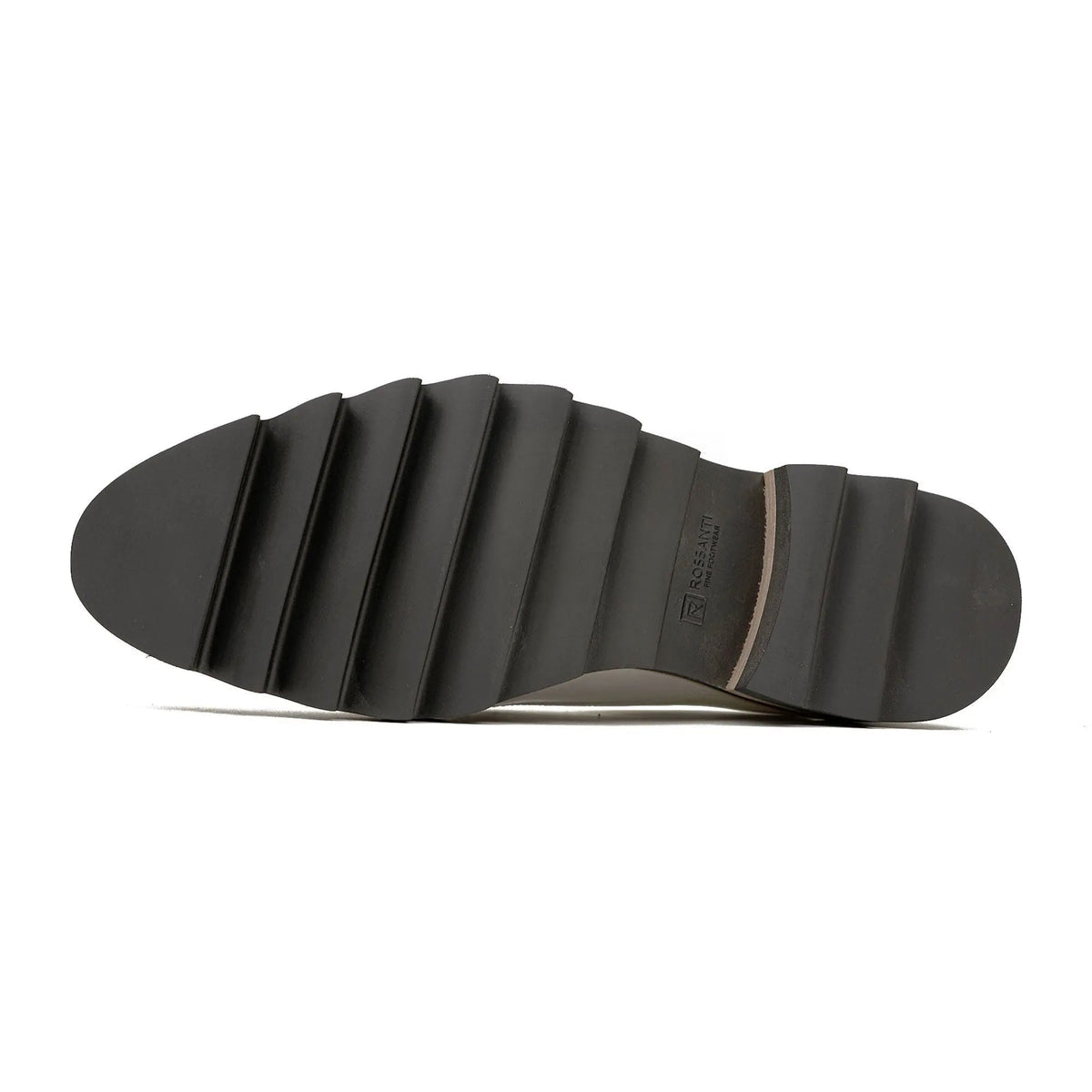 Ivory Monk Shoes with Lug Sole