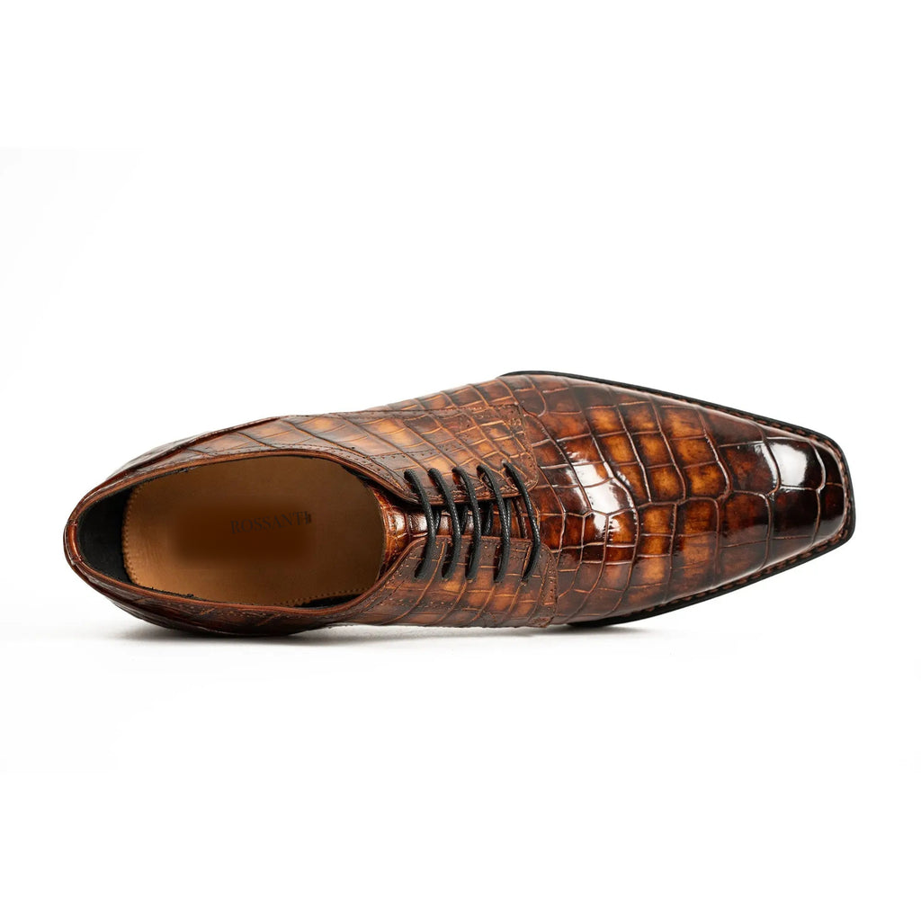 Cognac Crocodile Norwegian Derby
