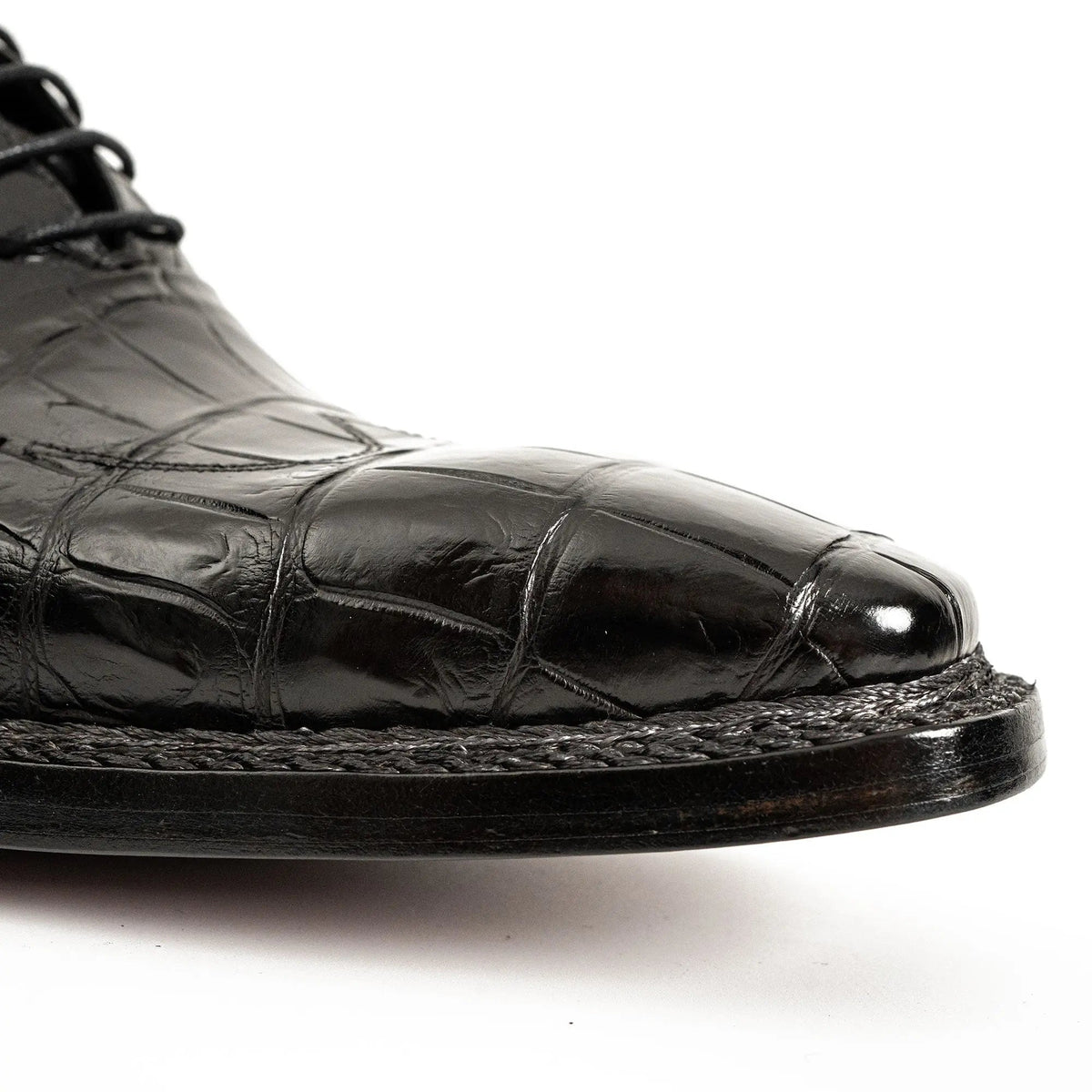 Black Crocodile Norwegian Oxford