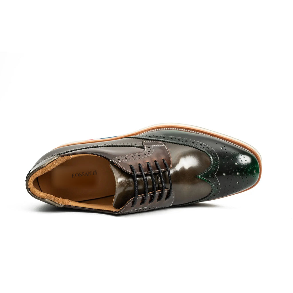 Antique Platform Wingtip Derby