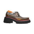 Burnished Square-Toe Lug Derby