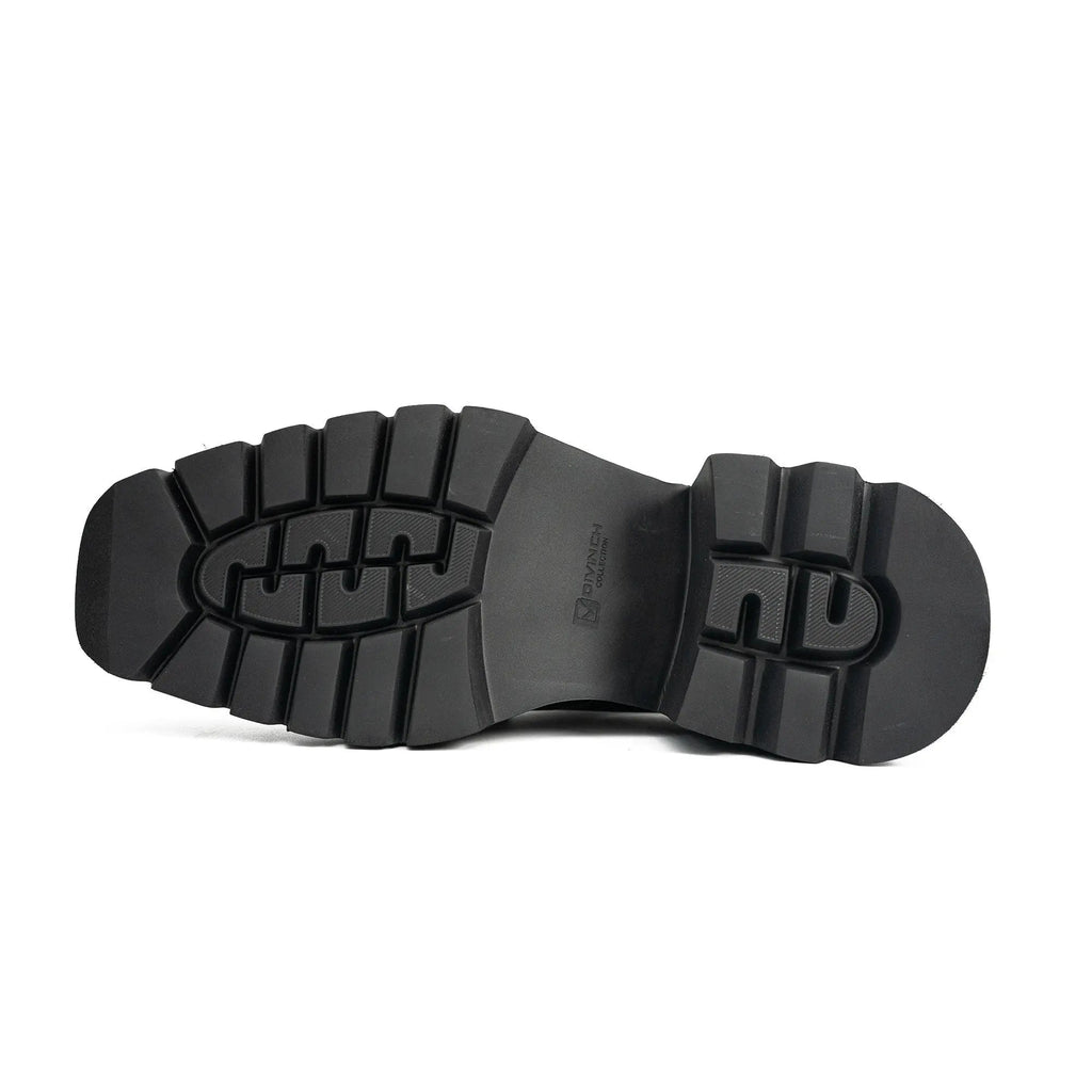 Burnished Square-Toe Lug Derby
