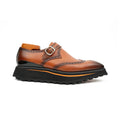 Brown Single Monk Strap