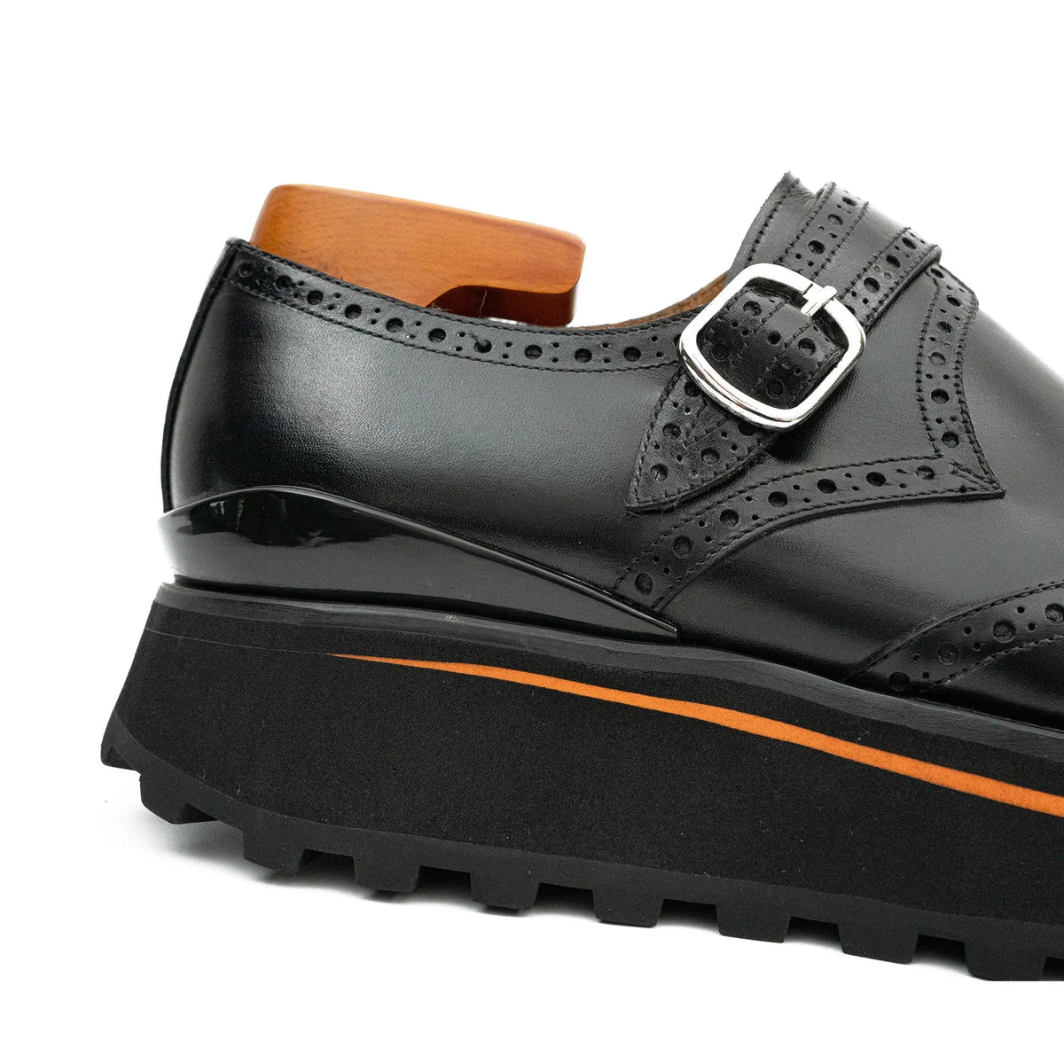 Black Lug Monk Derby