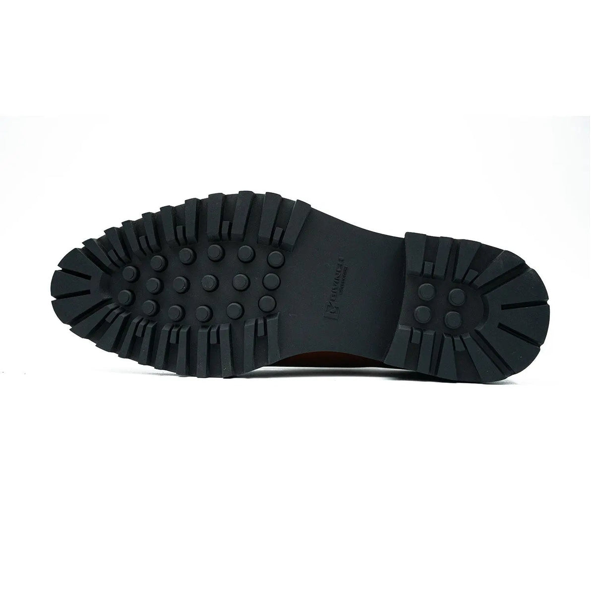 Cognac Double Monk Lug Shoe