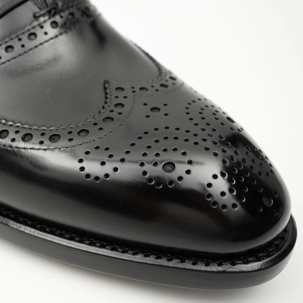 Black Wingtip Oxford Brogues
