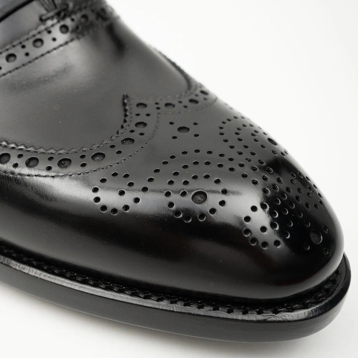 Black Wingtip Oxford Brogues