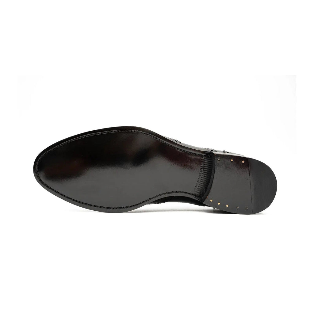 Black Wingtip Oxford Brogues