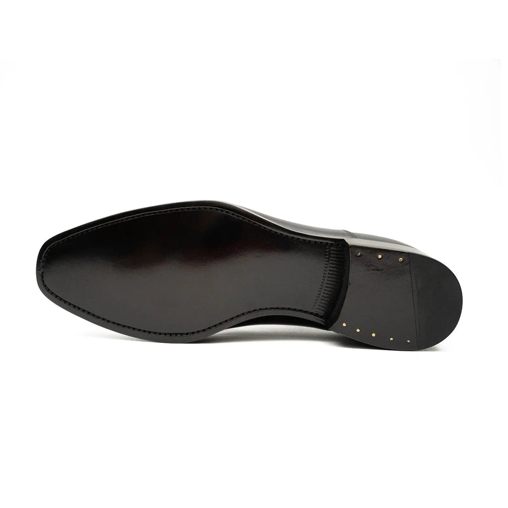 Dark Brown Cap-Toe Oxford