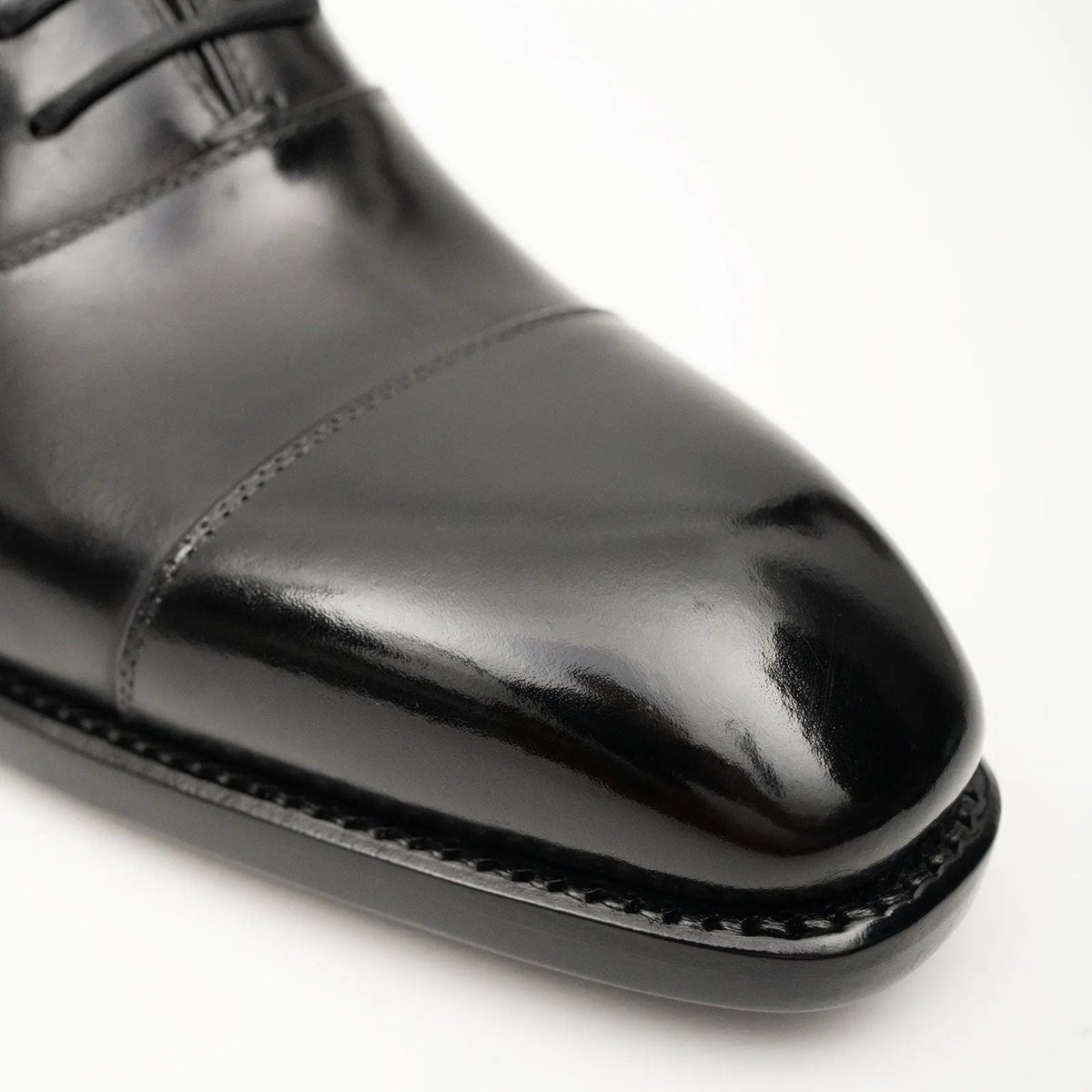 Dark Brown Cap-Toe Oxford