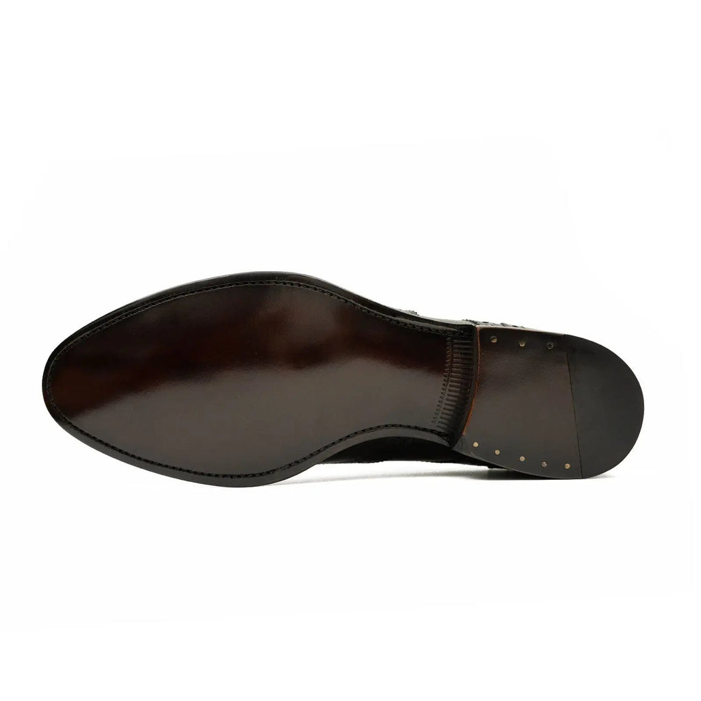 Burnished Brown Wingtip Derby