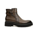 Walnut Strap Chelsea Boot