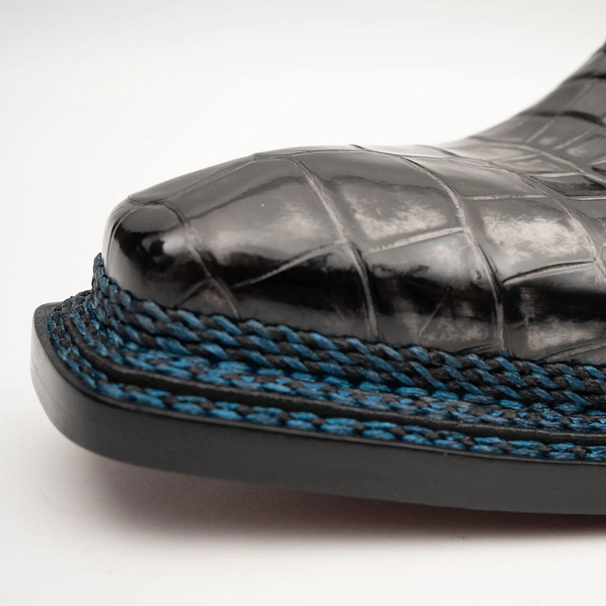 Black Crocodile Oxford