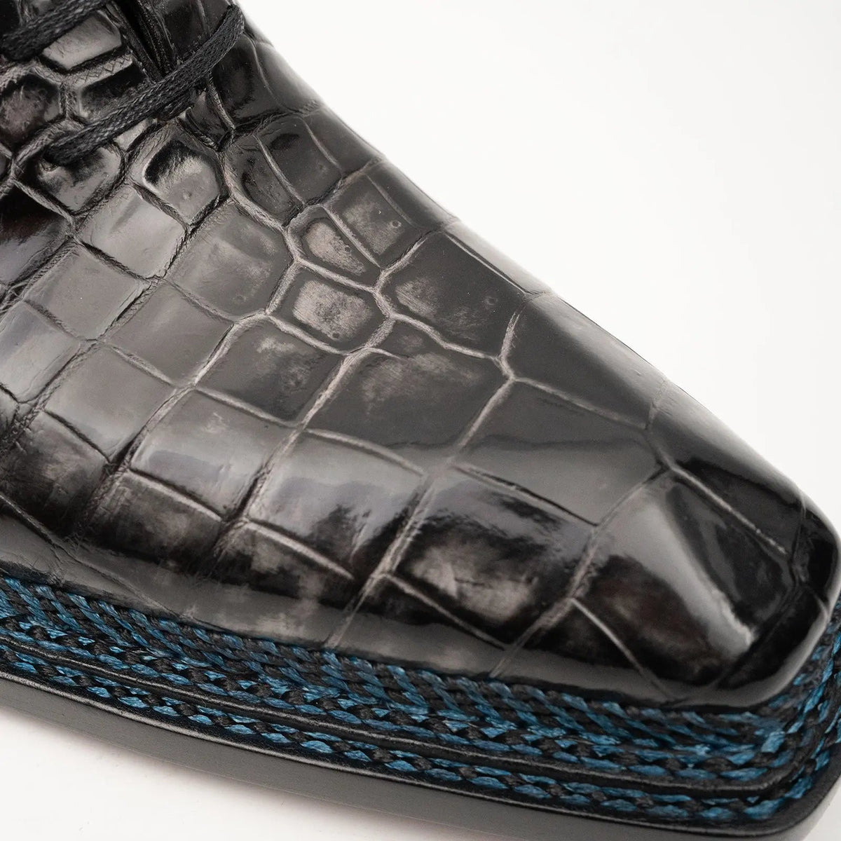 Black Crocodile Oxford