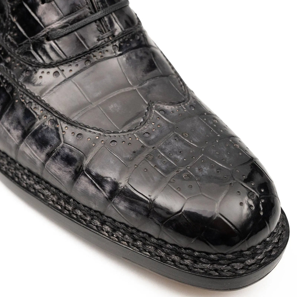 Charcoal Crocodile Norwegian Oxford