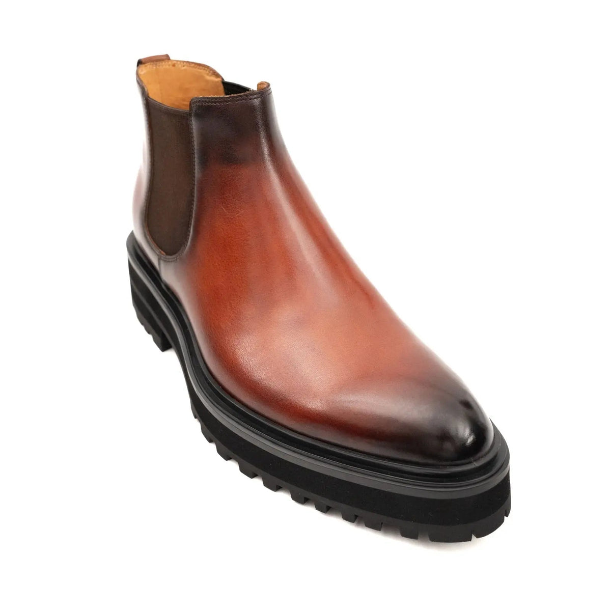 Burnished Chelsea Lug Boot