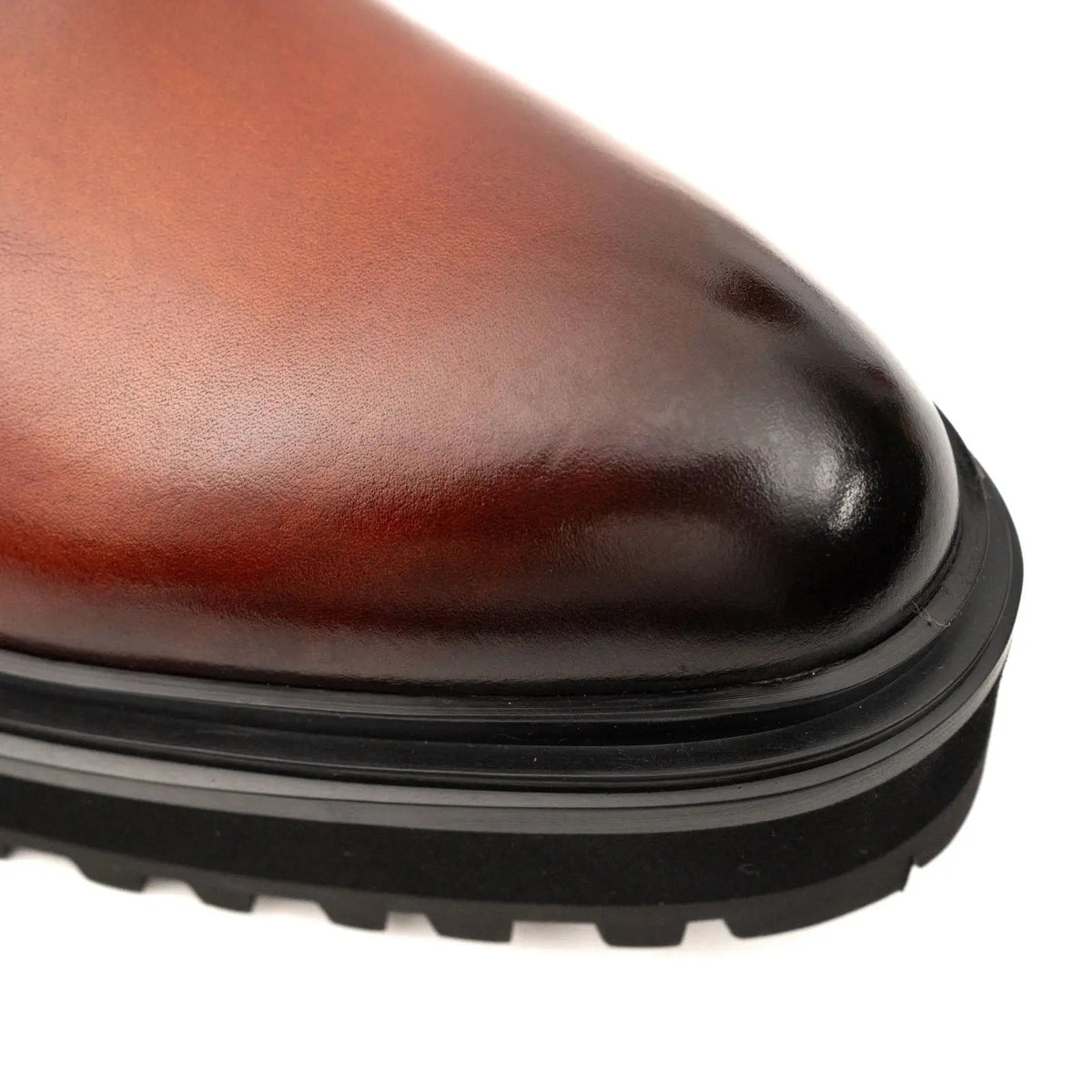 Burnished Chelsea Lug Boot