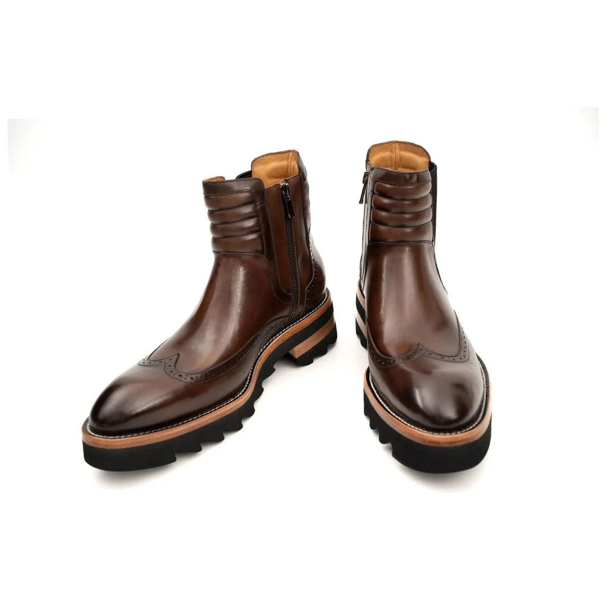 Espresso Platform Chelsea Boot