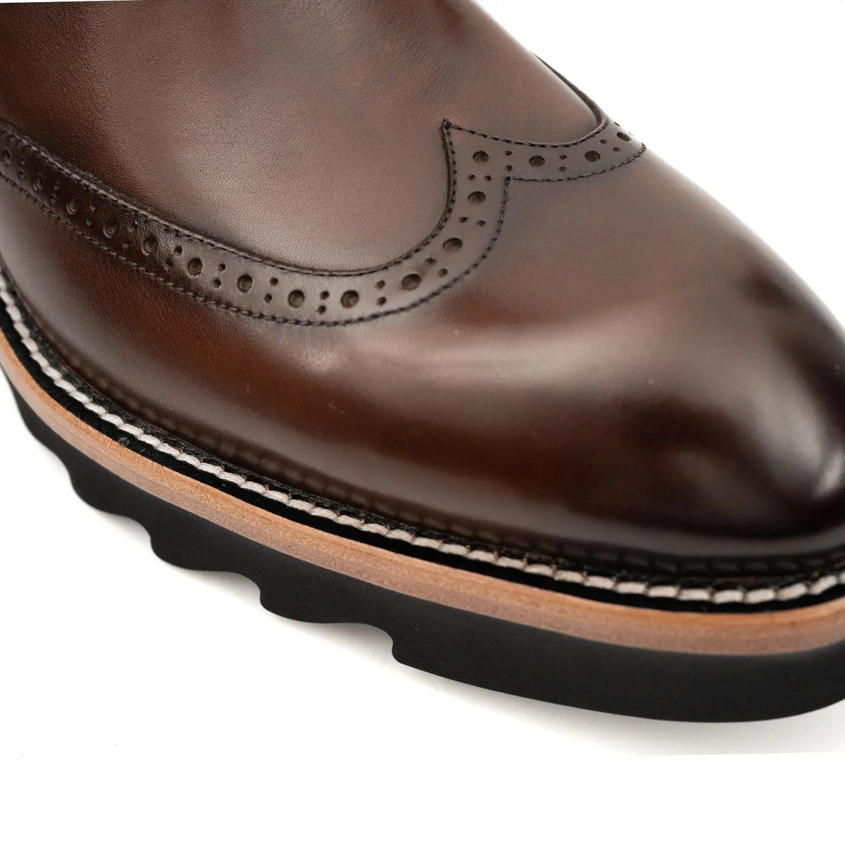 Espresso Platform Chelsea Boot