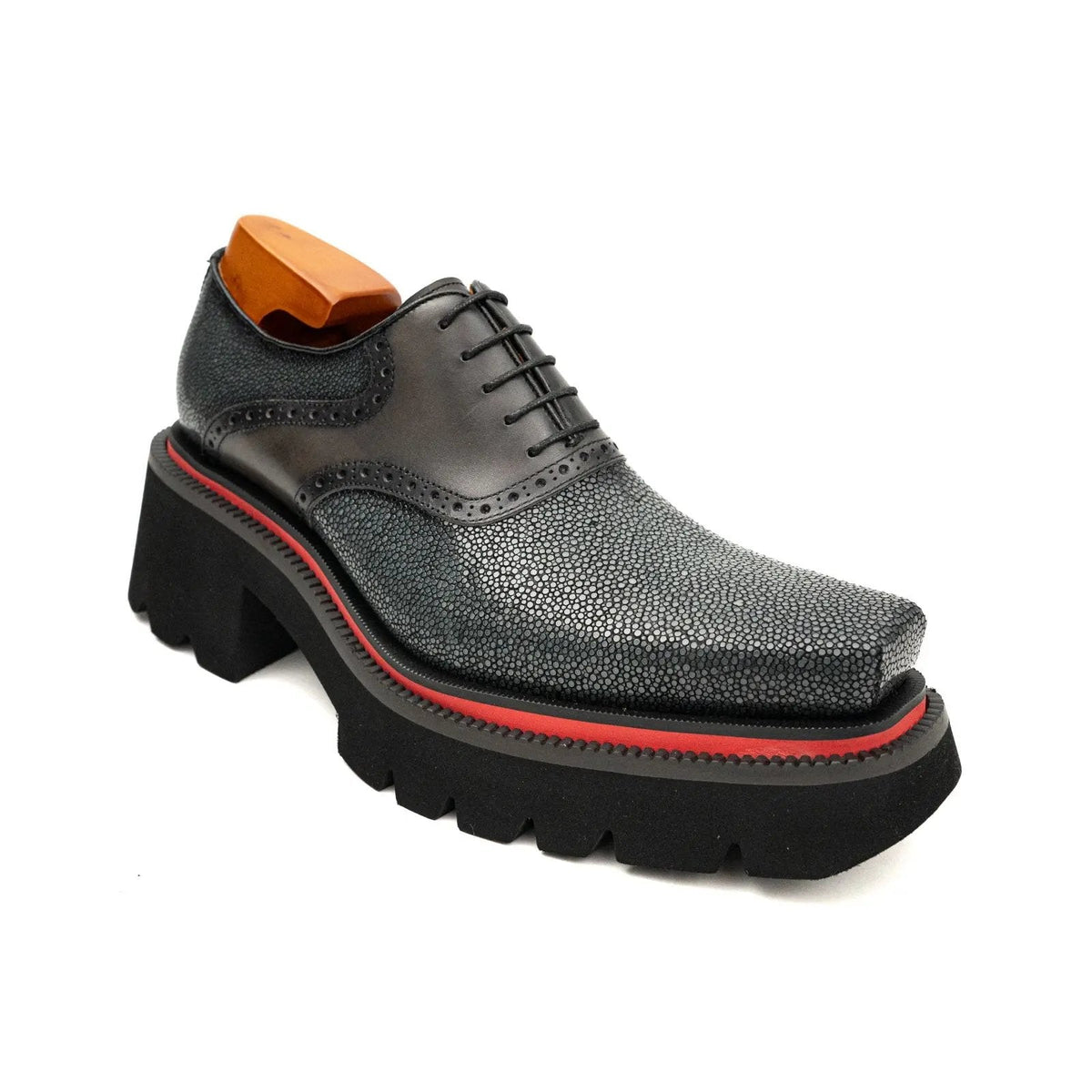 Textured Lug Sole Oxford