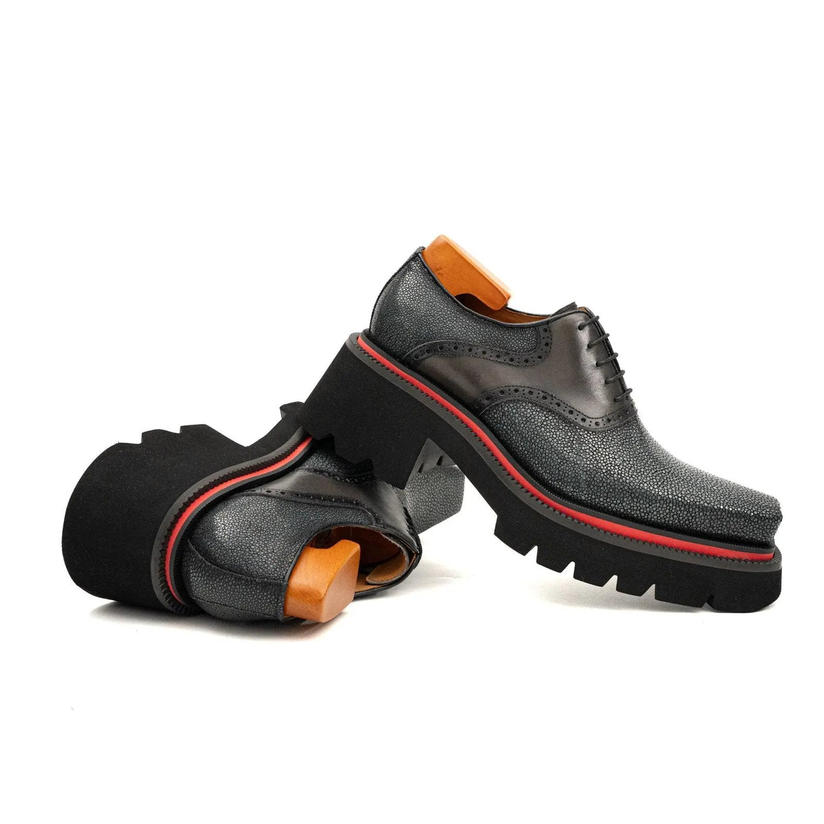 Textured Lug Sole Oxford
