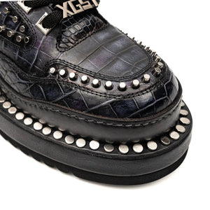 Studded Midnight Platform Sneaker