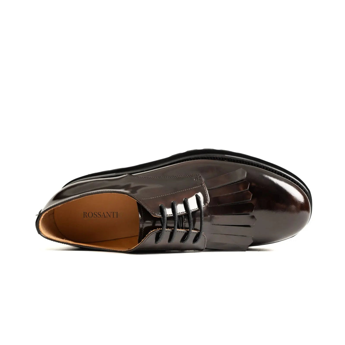 Dark Brown Kiltie Lug Derby