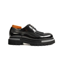 Black Fringe Platform Derby