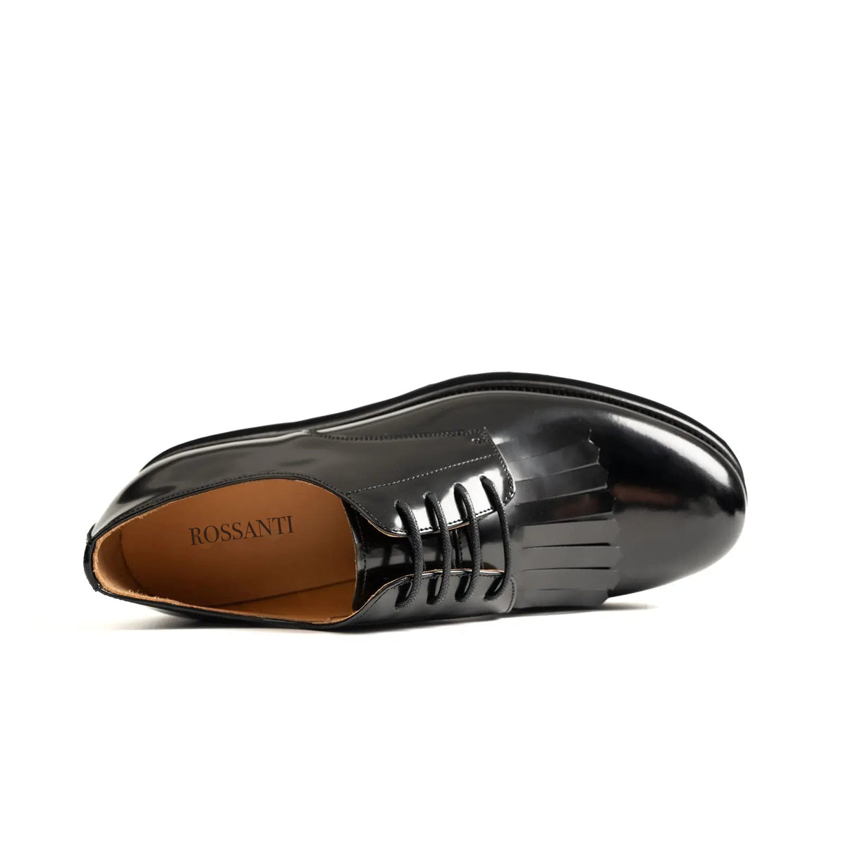 Black Fringe Platform Derby