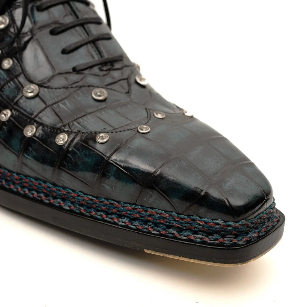 Studded Crocodile Norwegian Oxford