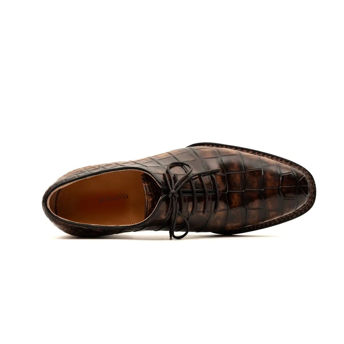 Espresso Crocodile Oxford