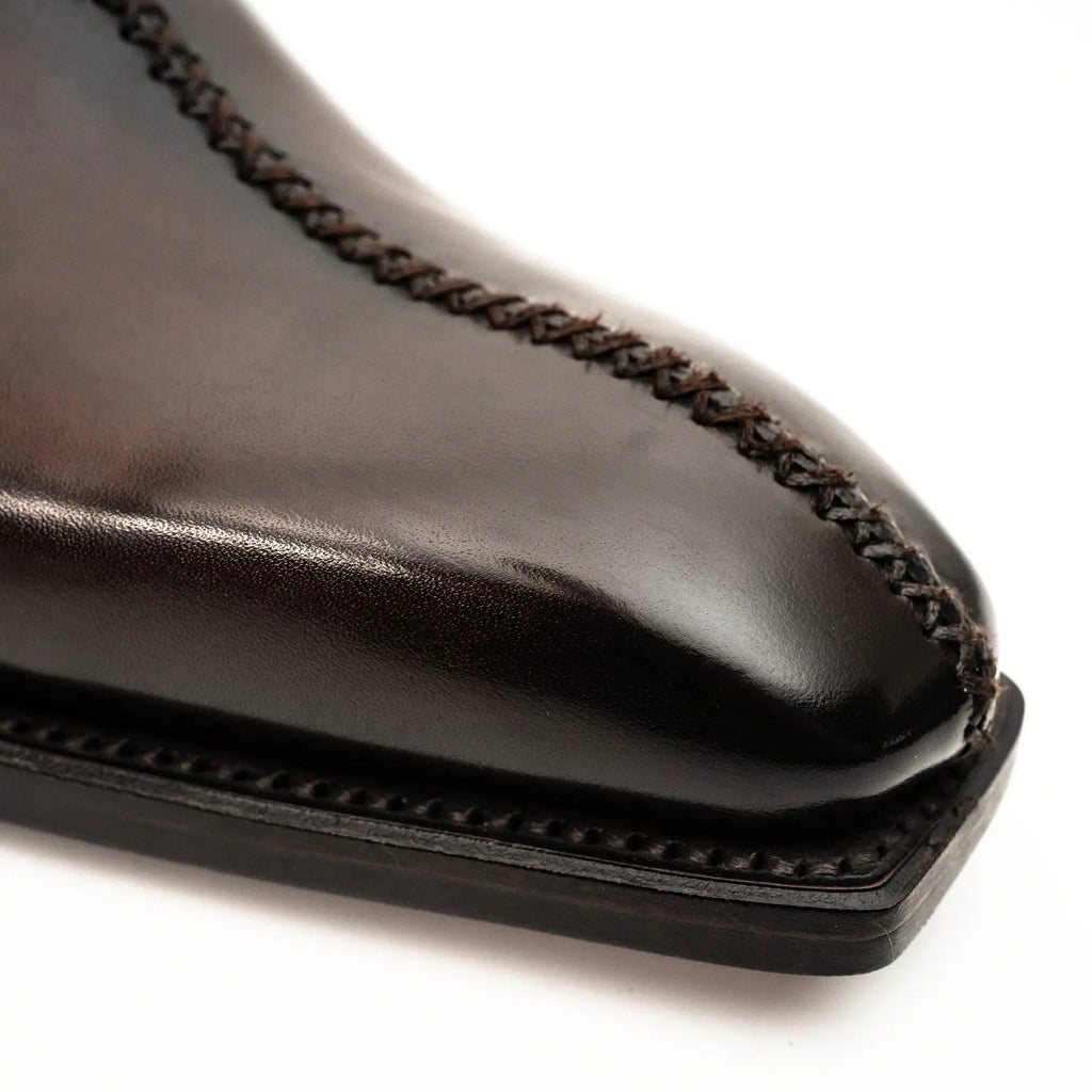Dark Brown Wholecut Oxford Shoe