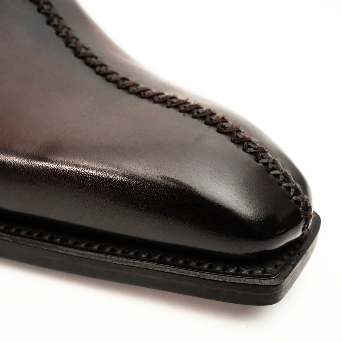 Dark Brown Wholecut Oxford Shoe