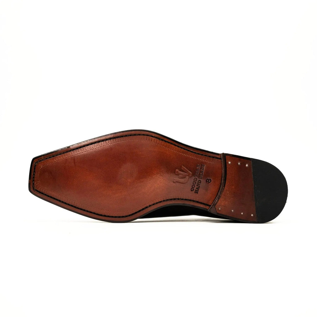 Dark Brown Wholecut Oxford Shoe