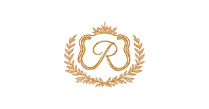 Rossanti men's luxury leather shoes brand logo with classic crest design