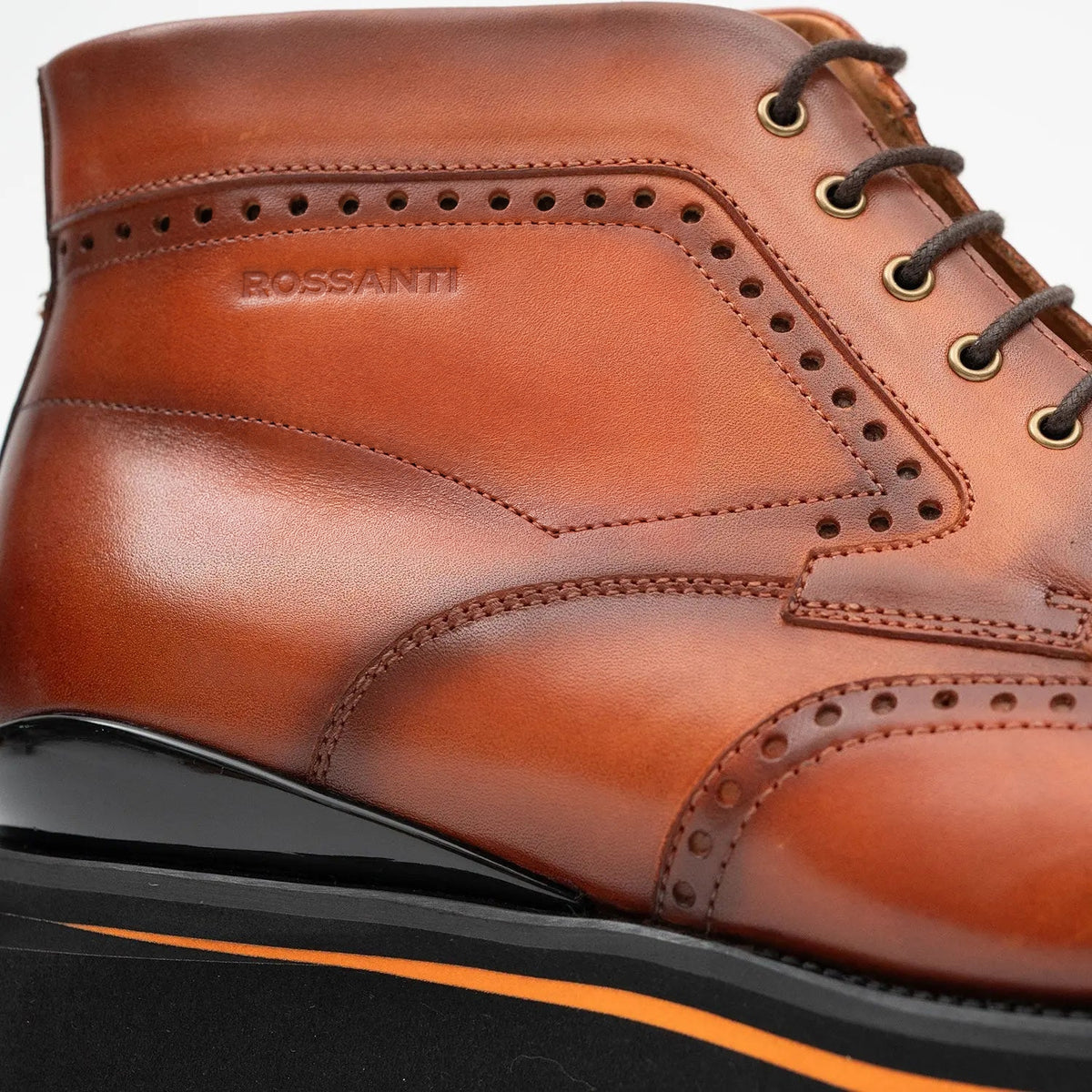Rossanti Walnut Wingtip Martin Boot product detail
